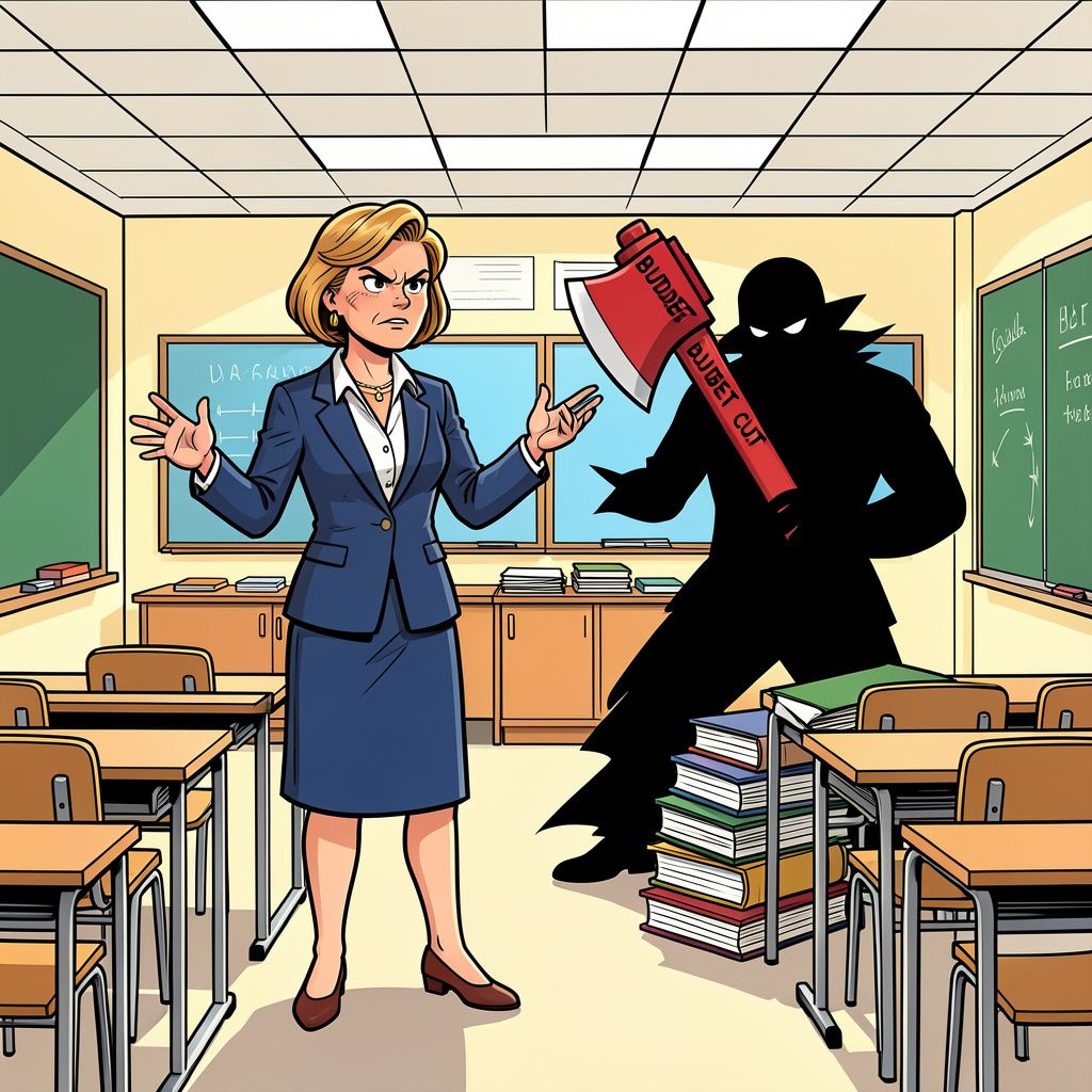 Minister Letschert vecht tegen een geheime miljardenbezuiniging op scholen.