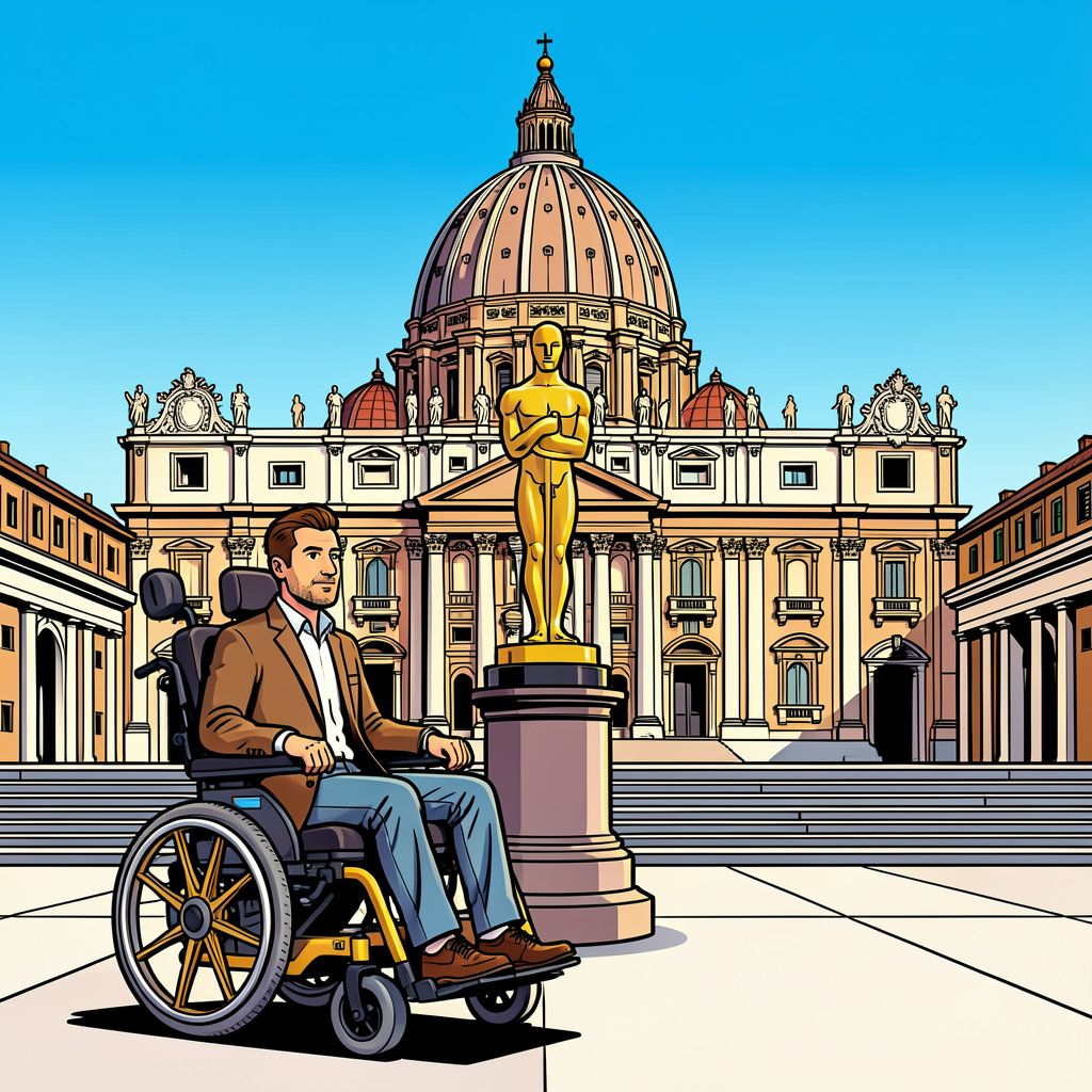 Het Vaticaan dingt voor het eerst in de geschiedenis mee naar een felbegeerde Oscar.