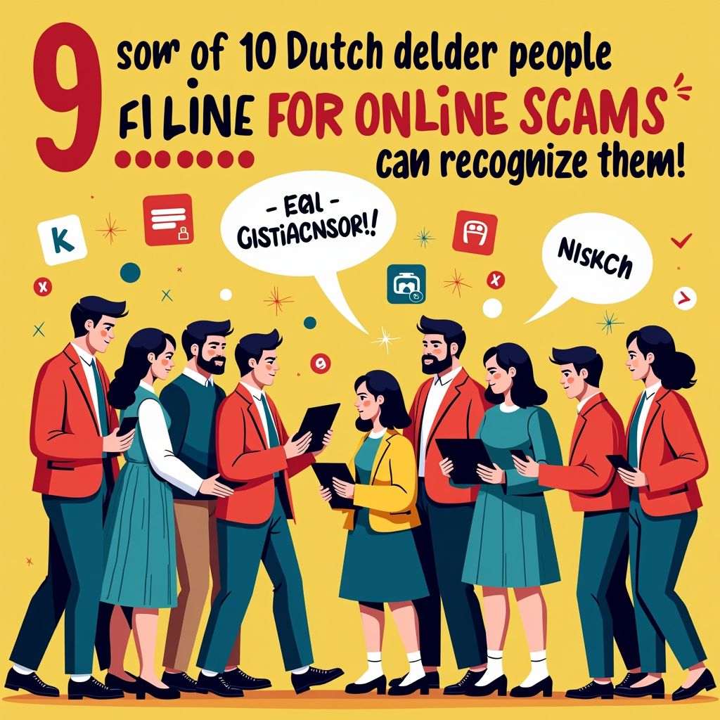 Negen van de tien Nederlanders trapt in online oplichting, ondanks dat ze denken het goed te herkennen