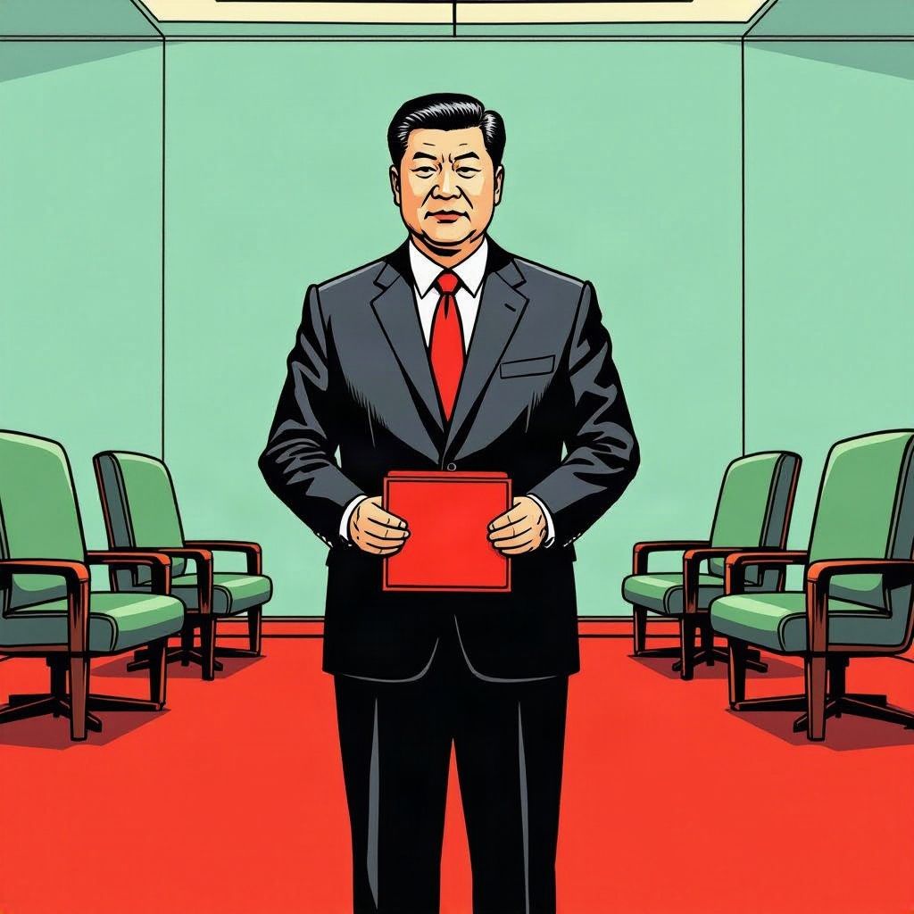 Xi Jinping gooit zijn eigen legertop overboord.