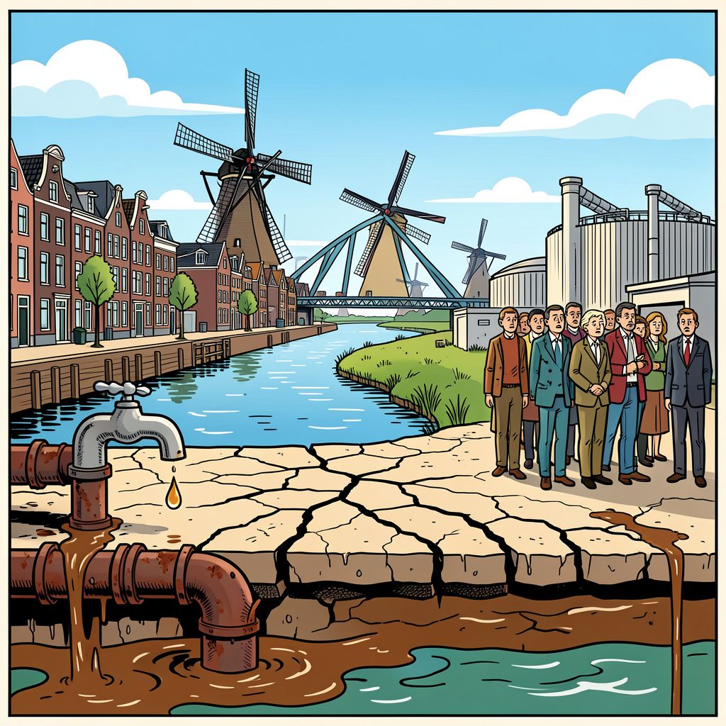Nederland krijgt binnen 75 jaar geen water meer uit de kraan zonder drastische maatregelen