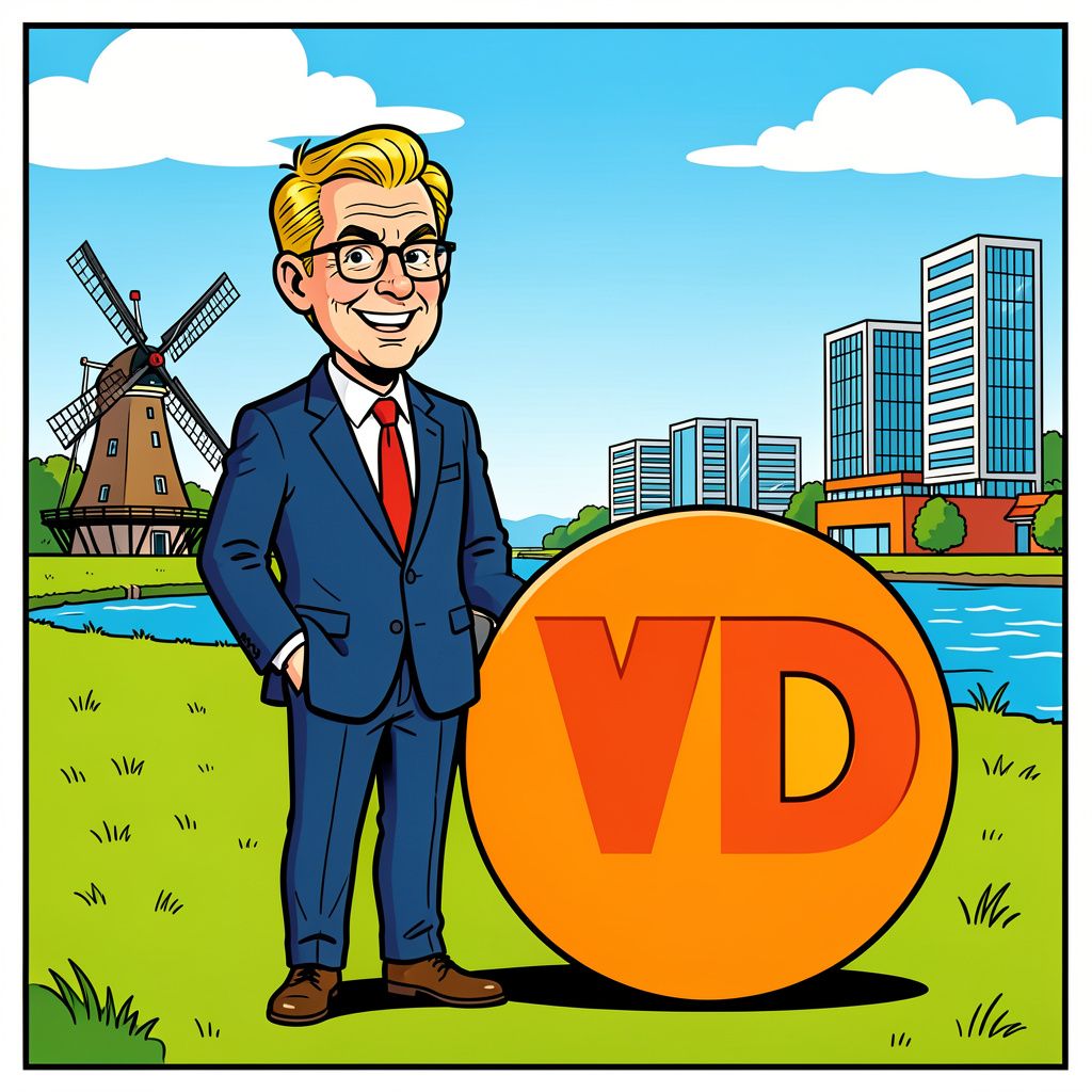 Sportmarketeer Chris Woerts helpt de VVD in Zuid-Holland als opvallende lijstduwer.