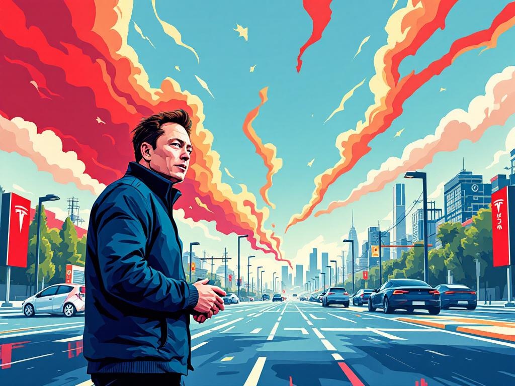 Tesla's Verkoopnederlaag: Hoe Musk Worstelt met Dalende Elektrische Auto-Markt