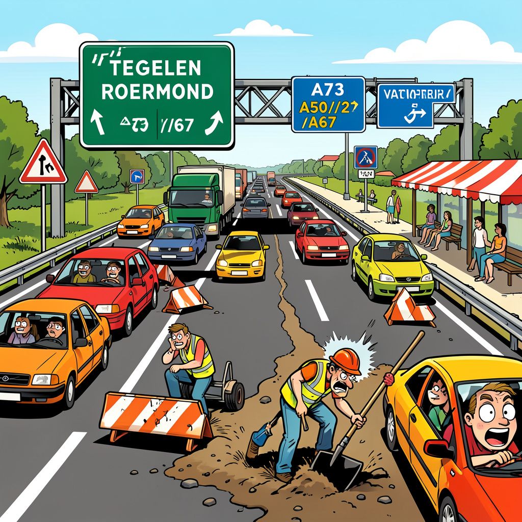 twee weken geen a73: zo voorkom je file-stress in juli