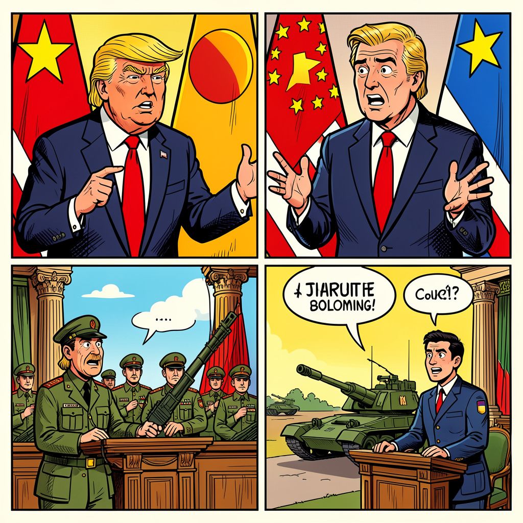 Trump kondigt 50 procent tarieven aan voor landen die wapens aan Iran leveren, maar zijn juridische basis staat op losse schroeven