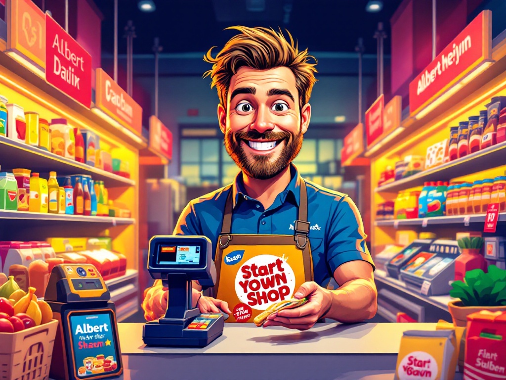 Van Speelgoedkassa naar Echt: Jeroen's Supermarktdroom bij Albert Heijn