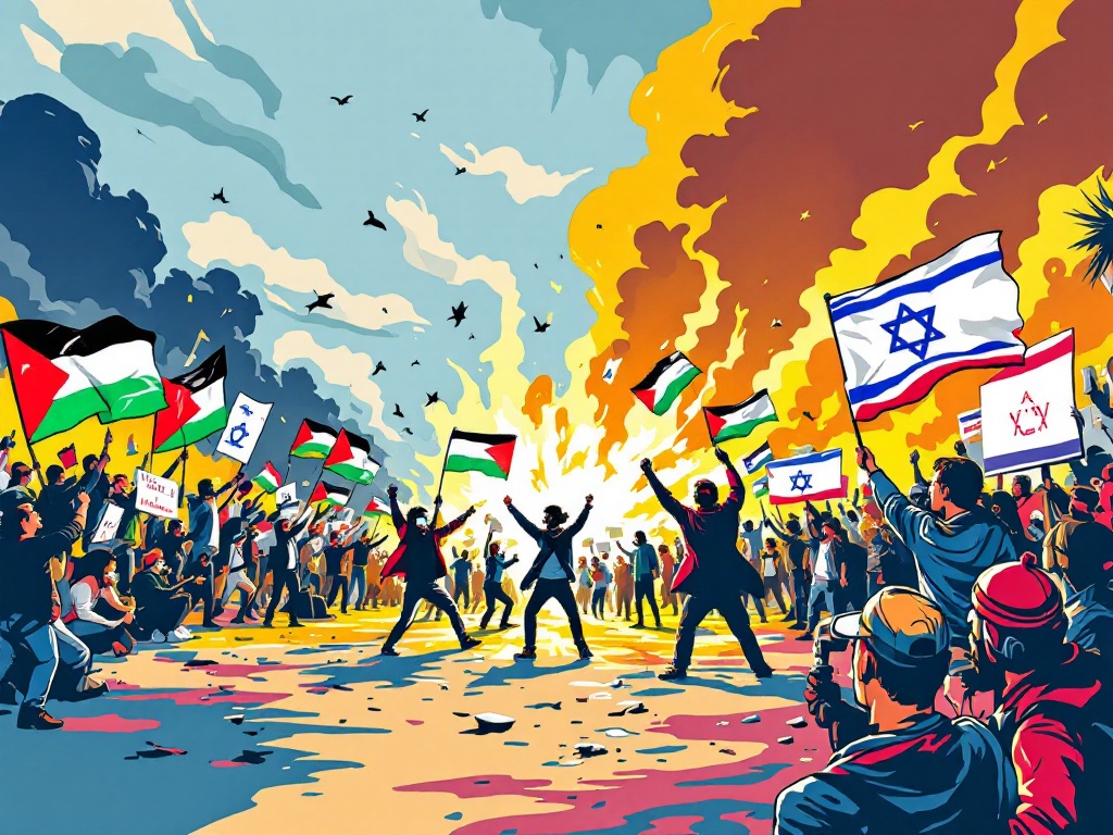 Ongeregeldheden tijdens demonstratie tegen Israël-viering in Katwijk