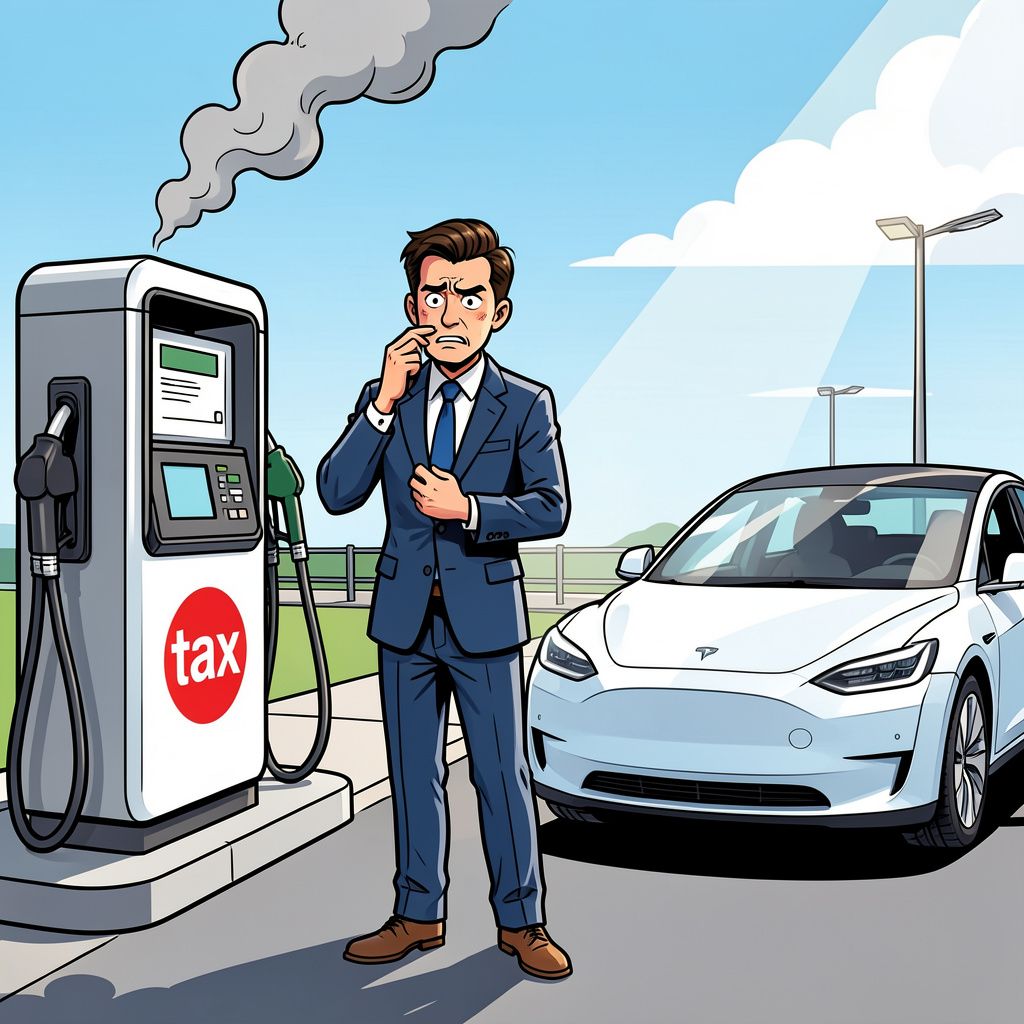 Een nieuwe belastingboete jaagt de zakelijke rijder massaal de elektrische auto in.