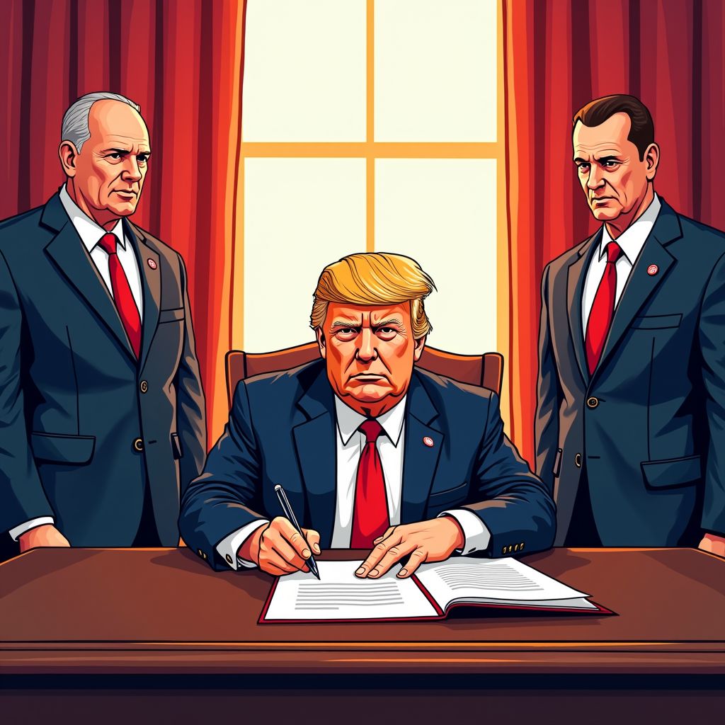 Trump ondertekent wet die alle Jeffrey Epstein documenten binnen dertig dagen vrijgeeft