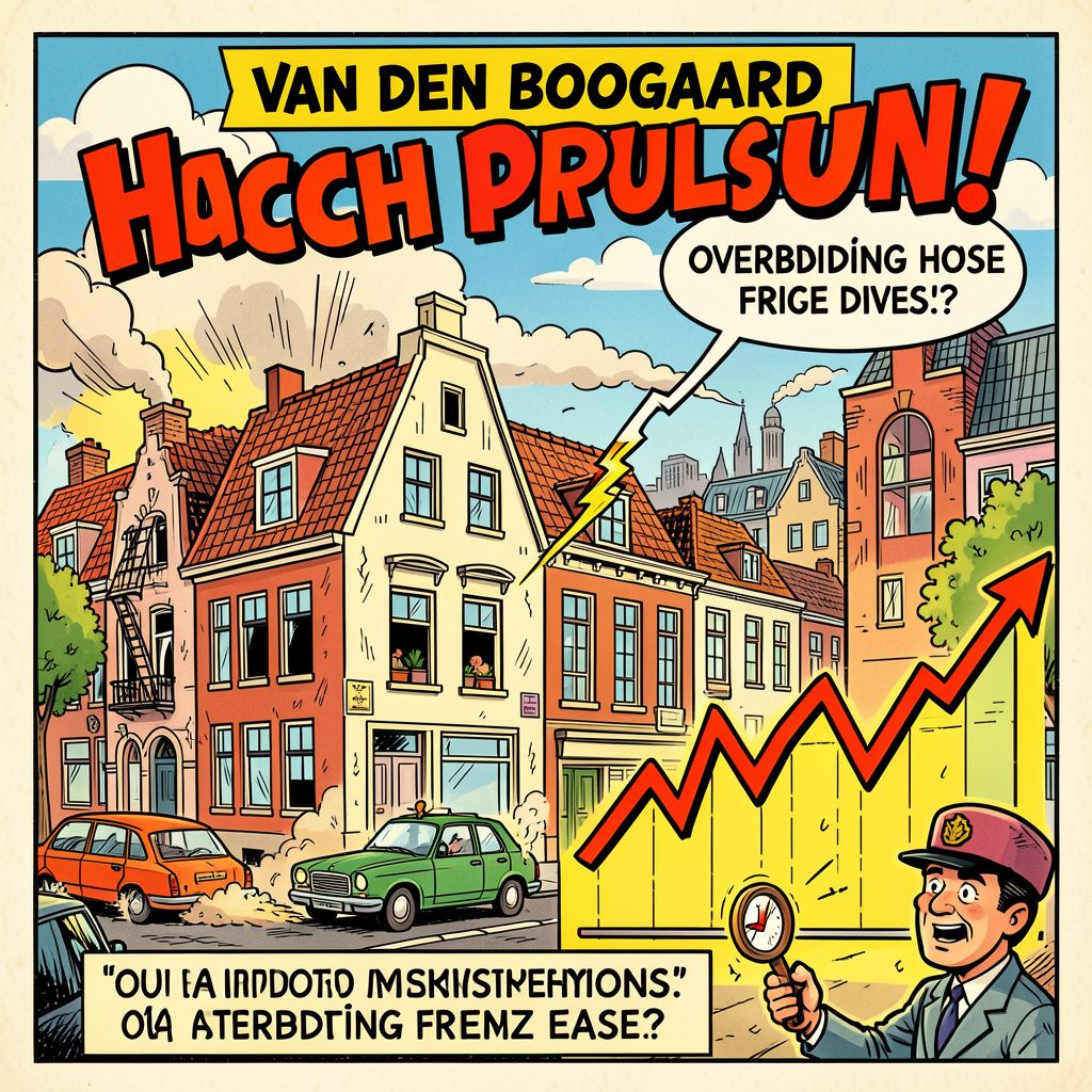 Nederlandse huizenprijzen zakken eindelijk onder de 500.000 euro door oorlog in het Midden-Oosten