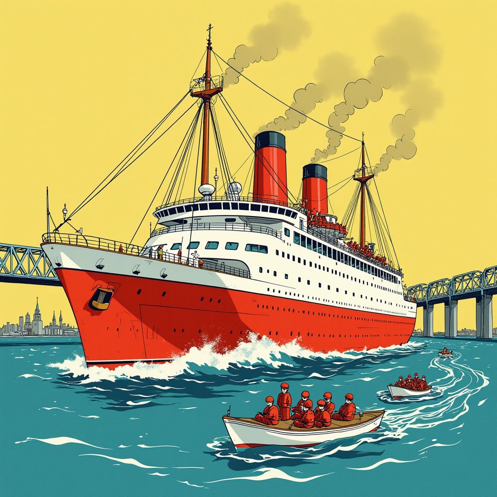 Cruiseschip met 200 passagiers botst tegen Amsterdamse brug en verliest alle stroom