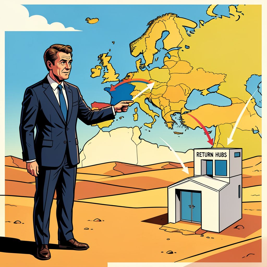 Duitsland en Oostenrijk eisen nog voor het einde van dit jaar asielzoekerscentra buiten Europa.