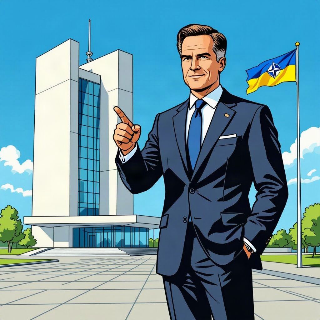 NAVO-baas Mark Rutte is glashelder: de opmars van radicaal-rechts stopt de steun aan Oekraïne niet.