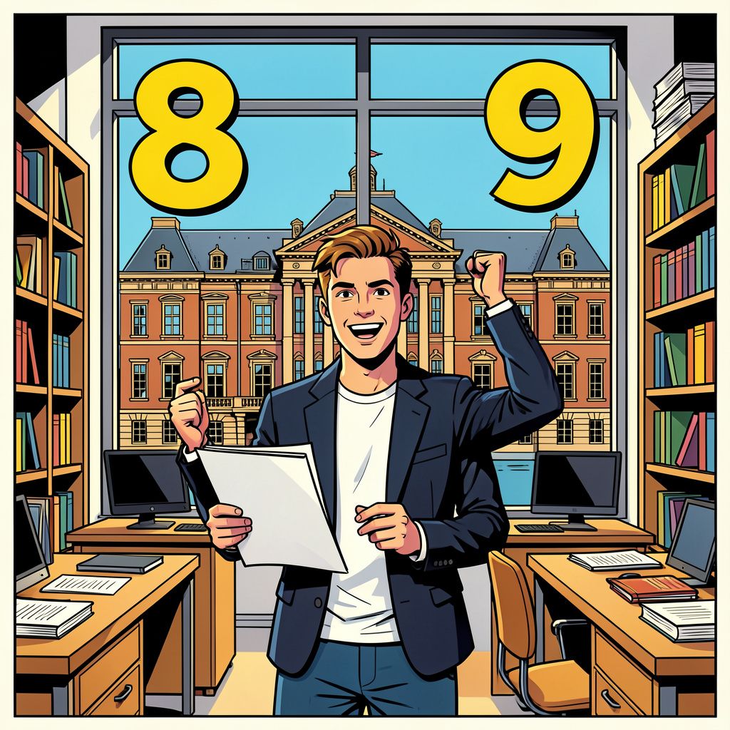 Een student pikt een acht voor zijn scriptie niet en krijgt gelijk van de hoogste rechter.