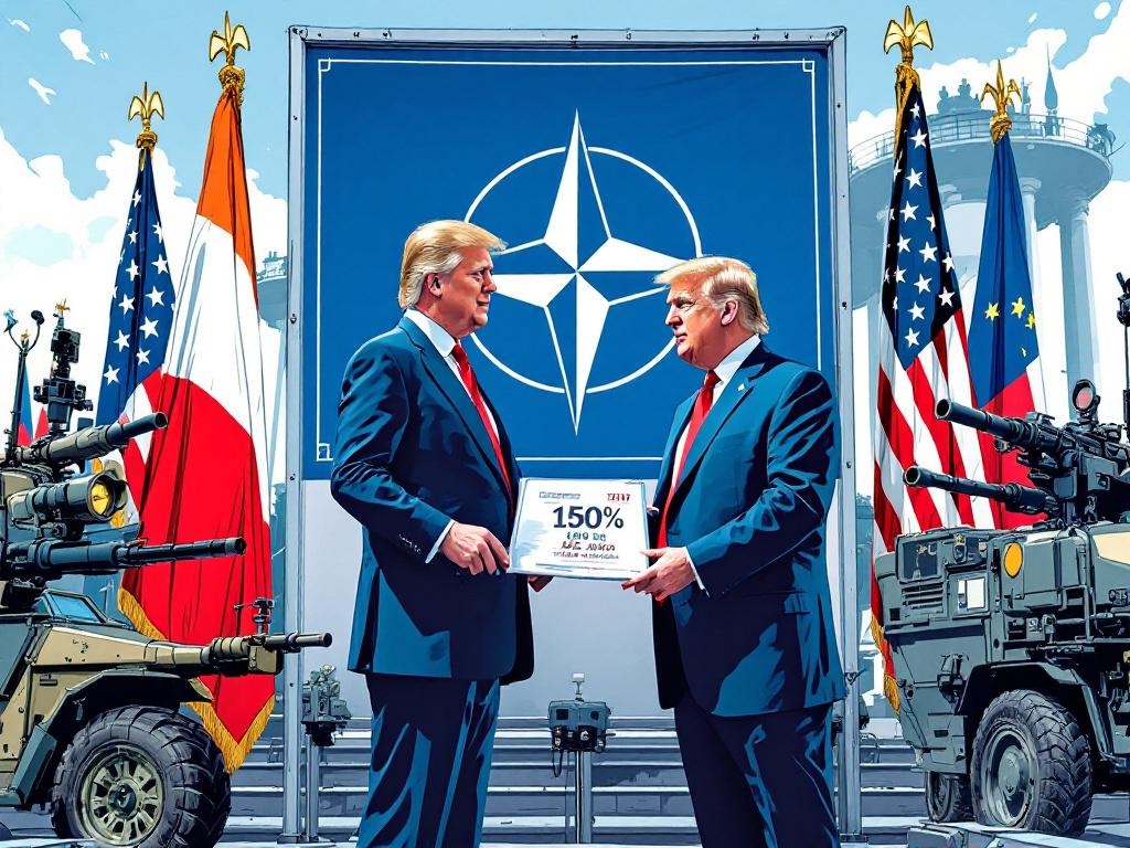Mark Rutte geeft Trump alle eer voor NAVO-doorbraak van 5% defensie-uitgaven