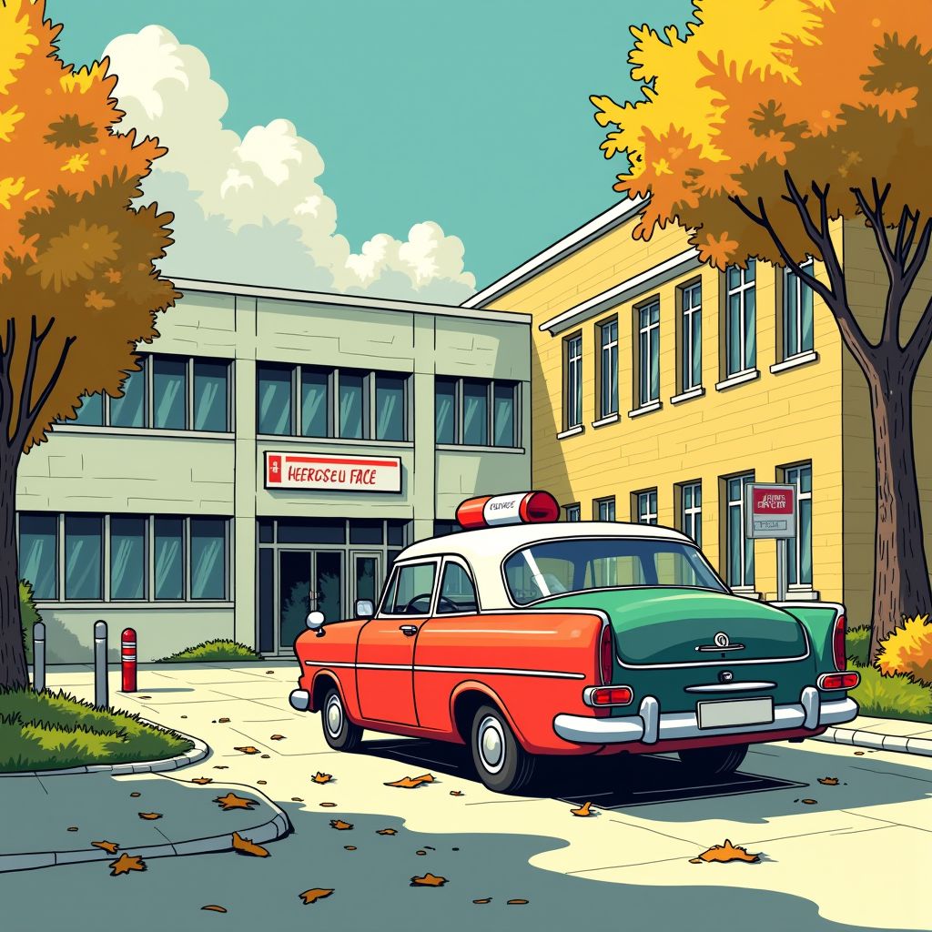 Bestuurder ramt ziekenhuis Heerlen tweemaal en eindigt met auto dwars door de gevel