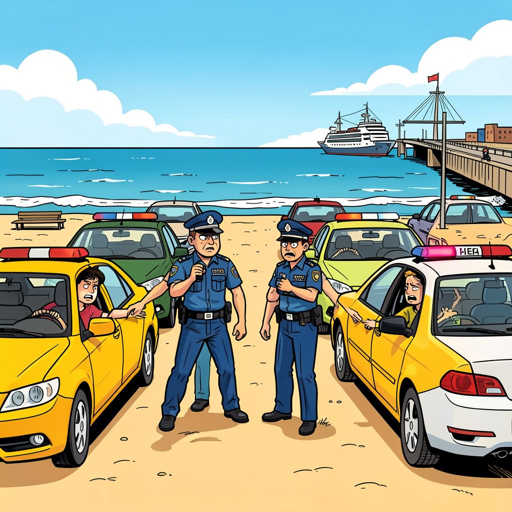 Politie pakt 5 drankrijders en 24 verkeersovertreders tijdens eerste strandweekend Scheveningen