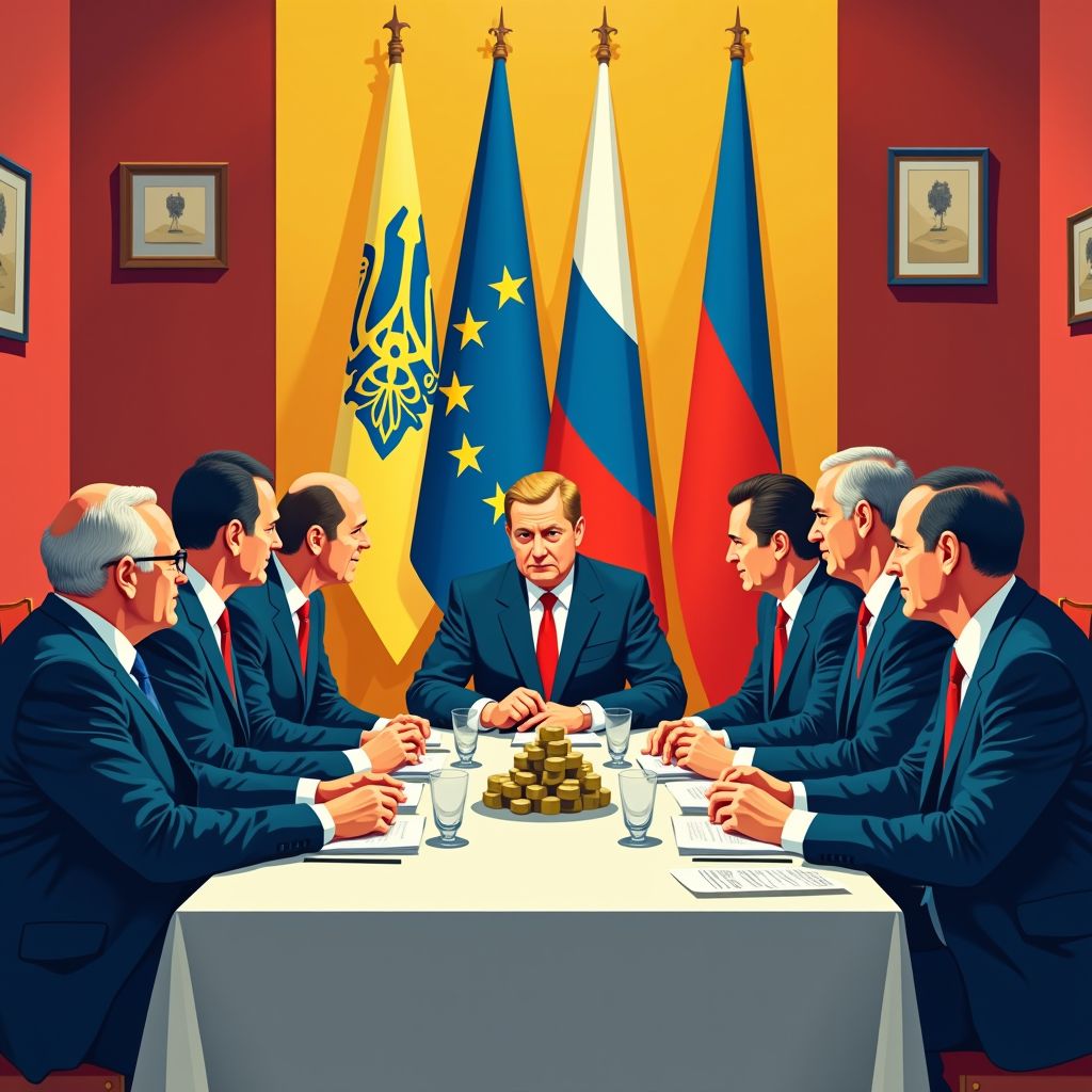 Europa wil 90 miljard euro aan bevroren Russisch geld aan Oekraïne geven