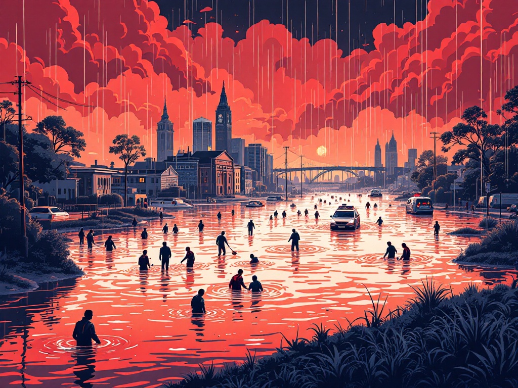 Verwoestende Overstromingen in Australië: Een Ramp Eens in de 500 Jaar