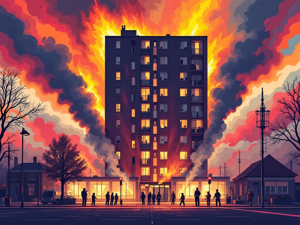 Uitslaande Brand in Utrechts Wooncomplex Zorgt voor Grote Schade