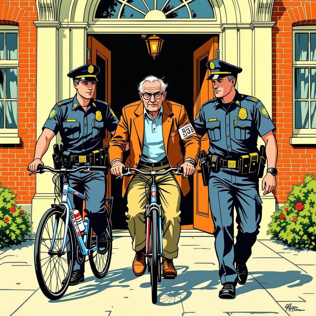 Politie zet zieke wielerheld Gert-Jan Theunisse uit gemeentehuis na bureaucratische strijd