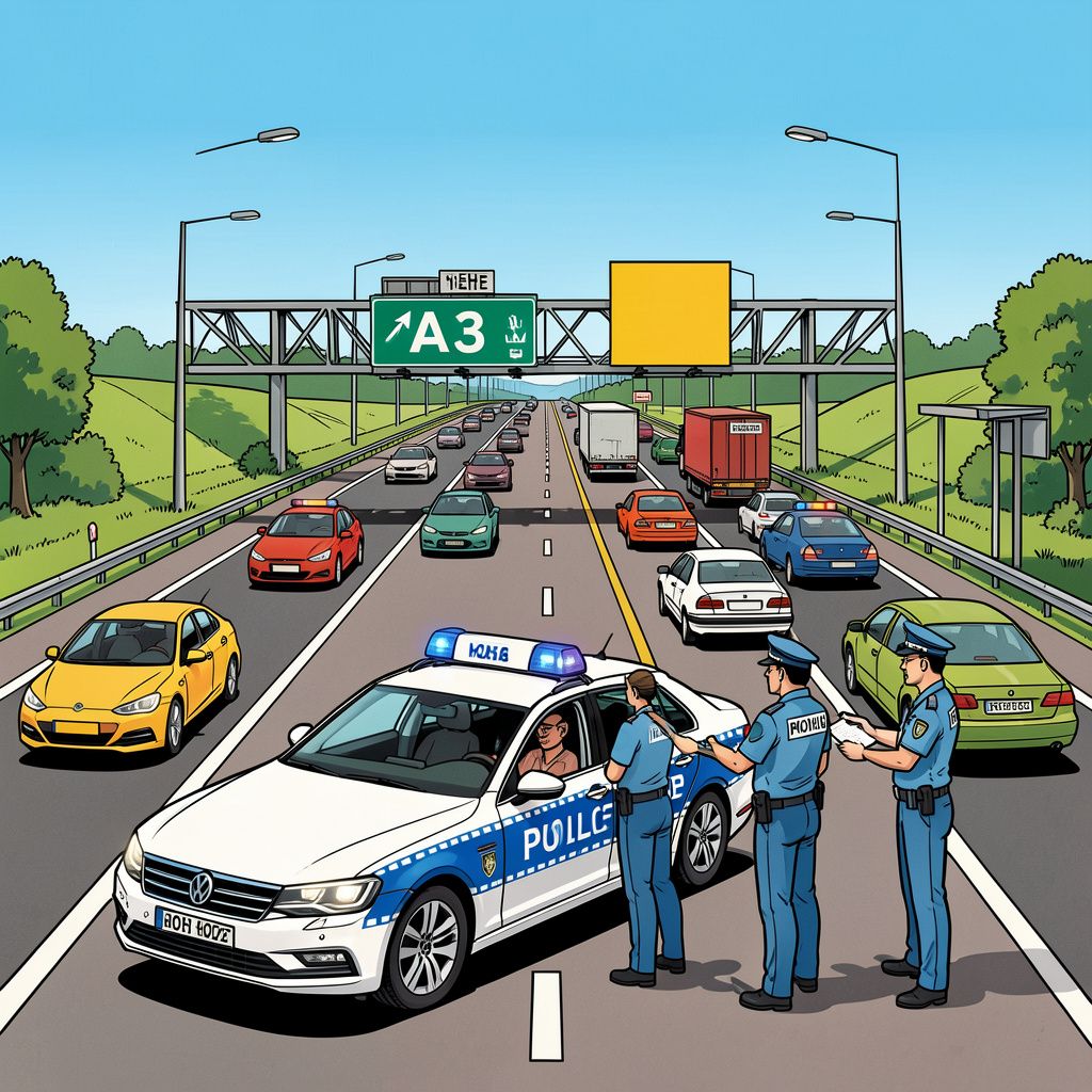 Duitsland heft de vaste grenscontroles op de A3 bij Elten op om een einde te maken aan de dagelijkse file-ellende.