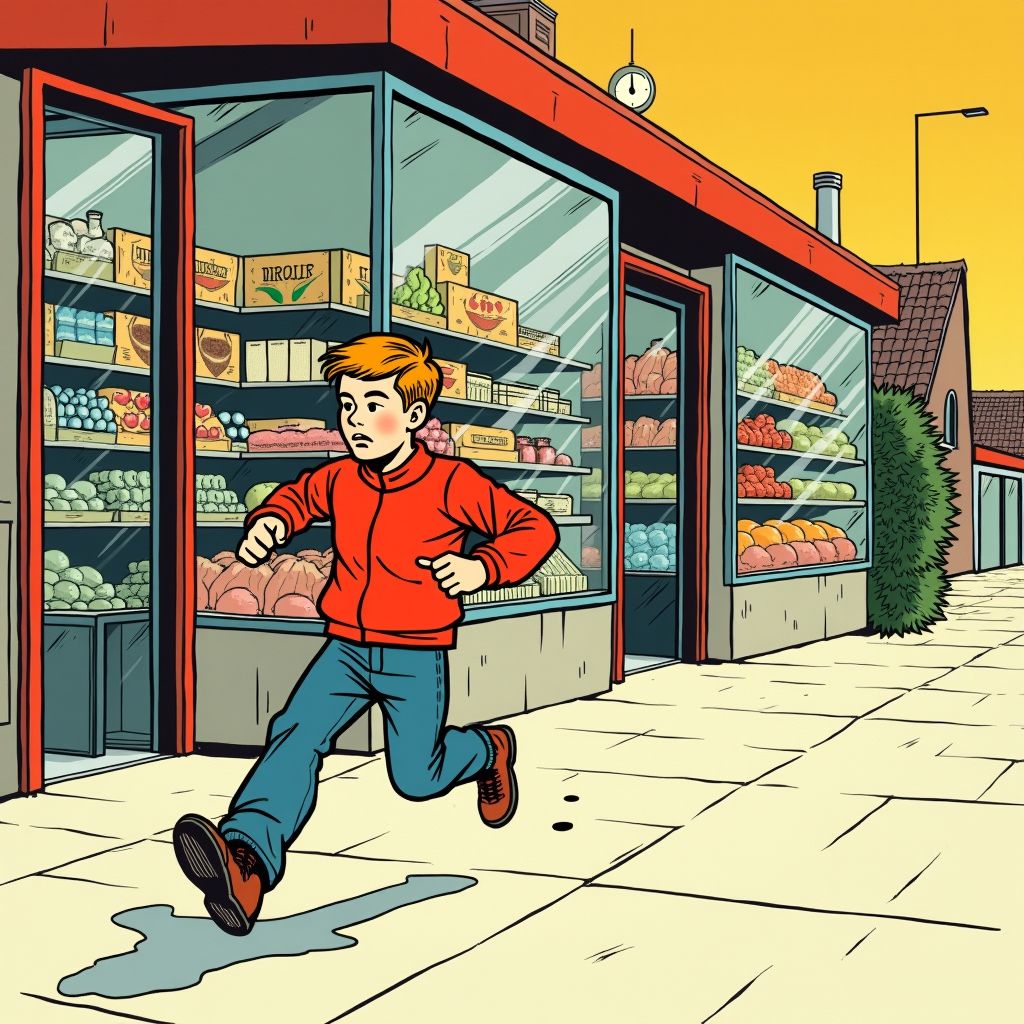 Tiener uit Meppel rent zonder buit weg na mislukte overval supermarkt Zwanenburg