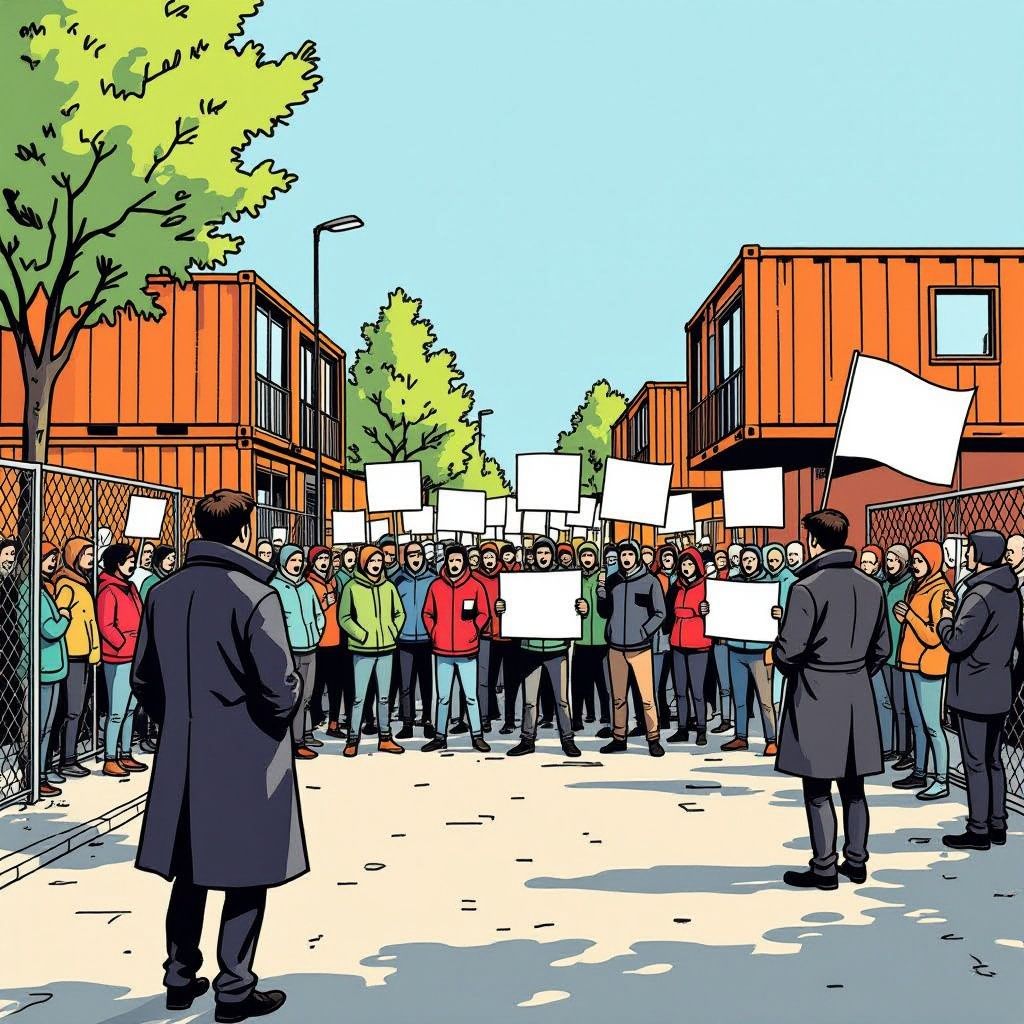 Extreemrechts vindt elkaar opnieuw via azc-protesten