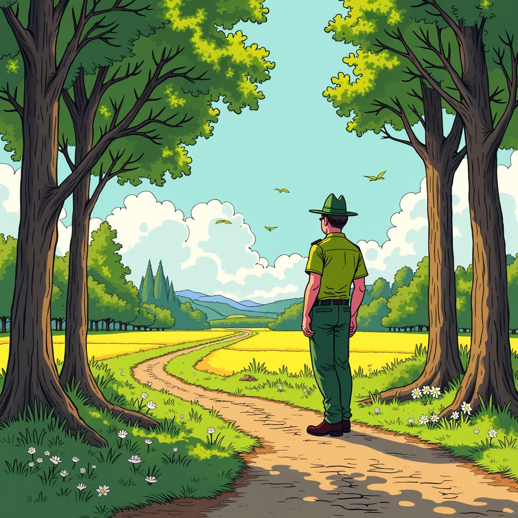 Na vijf jaar buikpijn krijgt boswachter eindelijk zijn bos terug van drugscriminelen