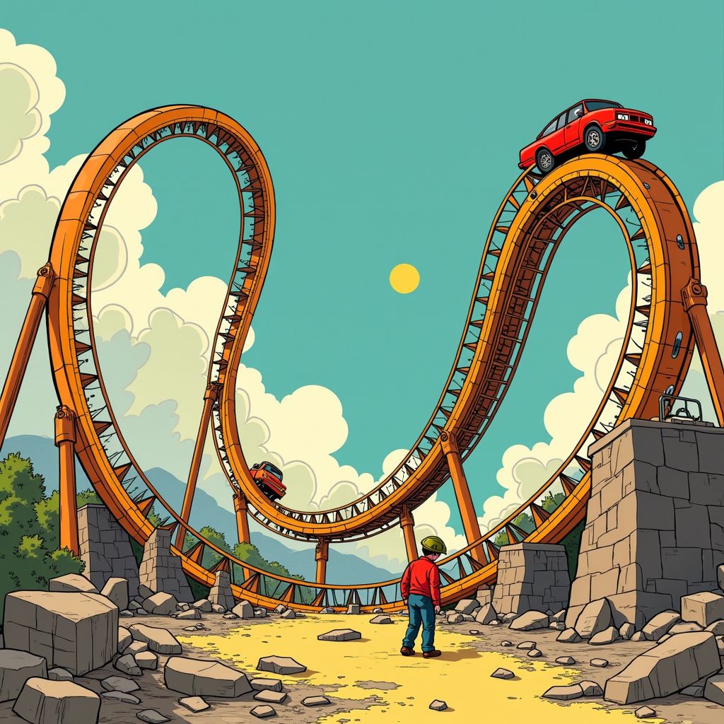 Nederlandse gamer bouwt achtbaan die langer duurt dan het bestaan van het universum