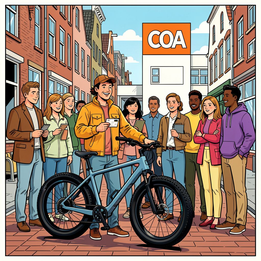 Het COA deelt echt geen gratis fatbikes uit aan asielzoekers.