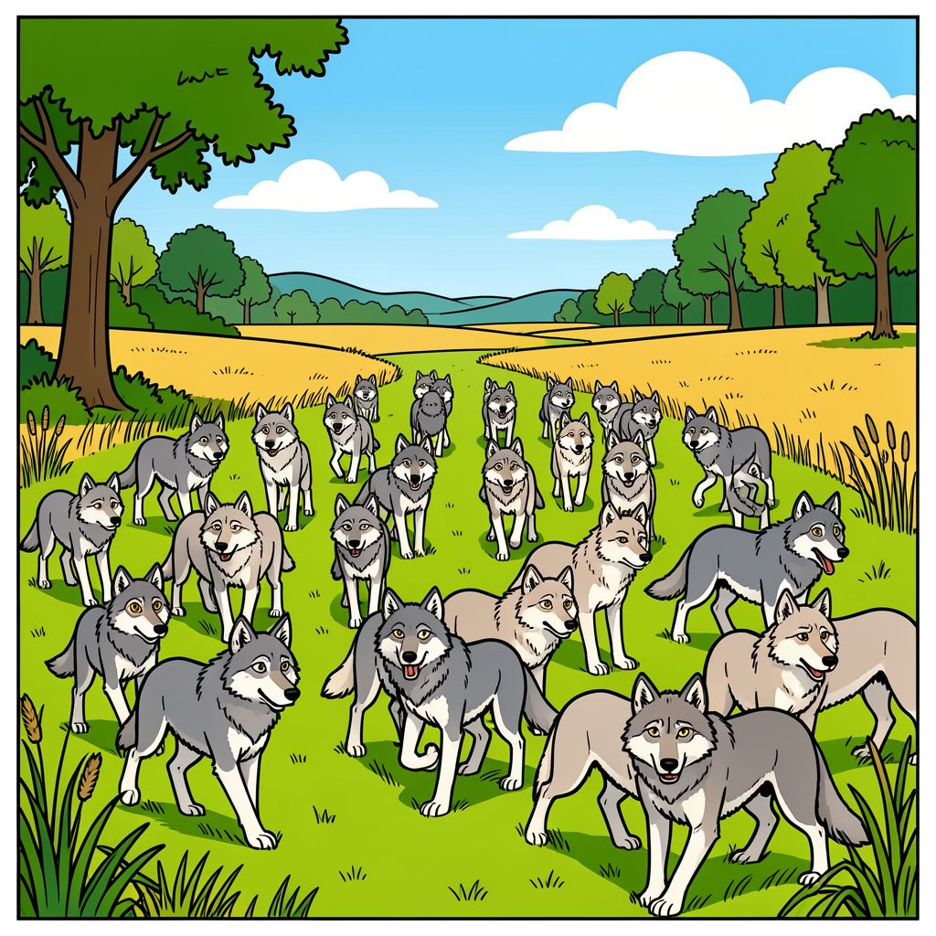 Nederland telt nu 131 wolven verdeeld over veertien roedels