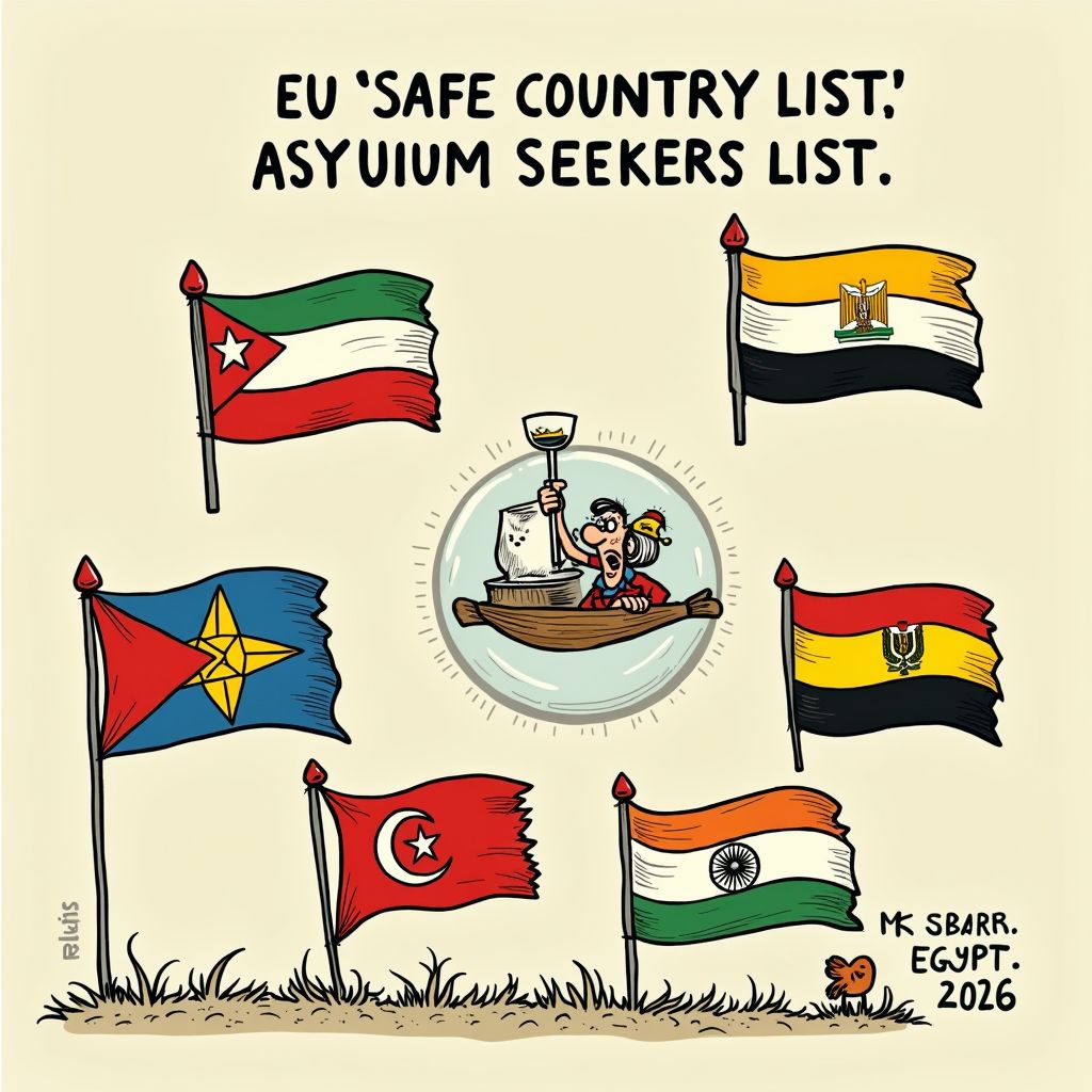 Europa maakt eerste lijst van 'veilige landen' waar asielzoekers sneller kunnen worden teruggestuurd