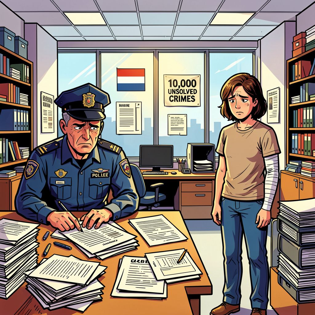 10.000 zware misdrijven niet onderzocht: waarom vertrouwt Nederland nog op de politie?