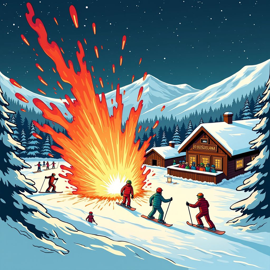 Vuurwerkexplosie tijdens nieuwjaarsconcert kost minstens tien mensen het leven in Zwitsers skiresort