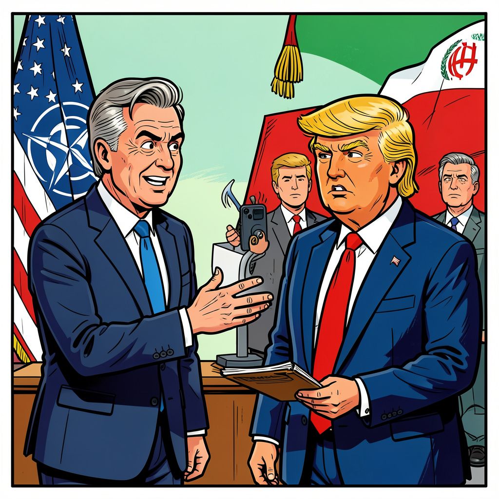 Rutte geeft toe dat de NAVO faalde tijdens Iran-crisis maar wijst Trump ook de weg