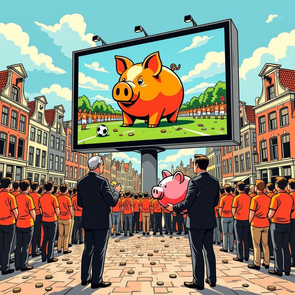 Kroegen en festivals betalen gewoon voor WK-wedstrijden, het kabinet geeft geen krimp