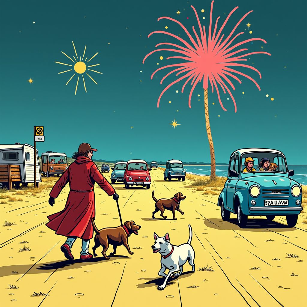 Hondenbezitters boeken massaal vakantiehuisjes om te ontsnappen aan vuurwerkoverlast