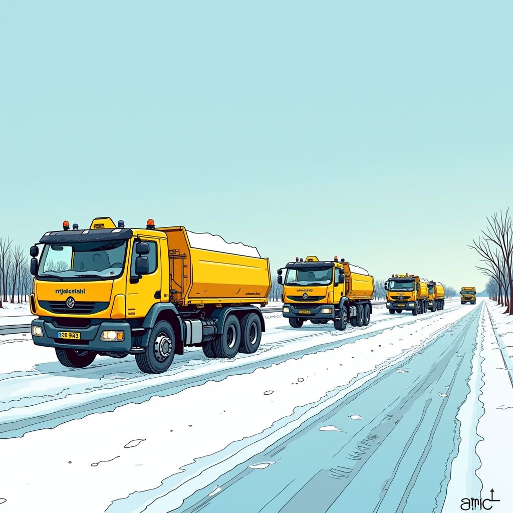 Strooiwagens rijden dag en nacht maar het zout werkt niet goed genoeg