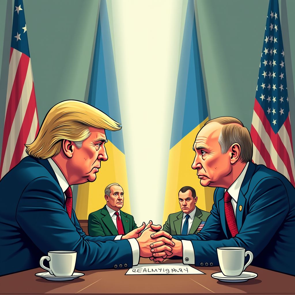 Trump en Poetin sluiten Europa buiten bij geheim vredesplan voor Oekraïne