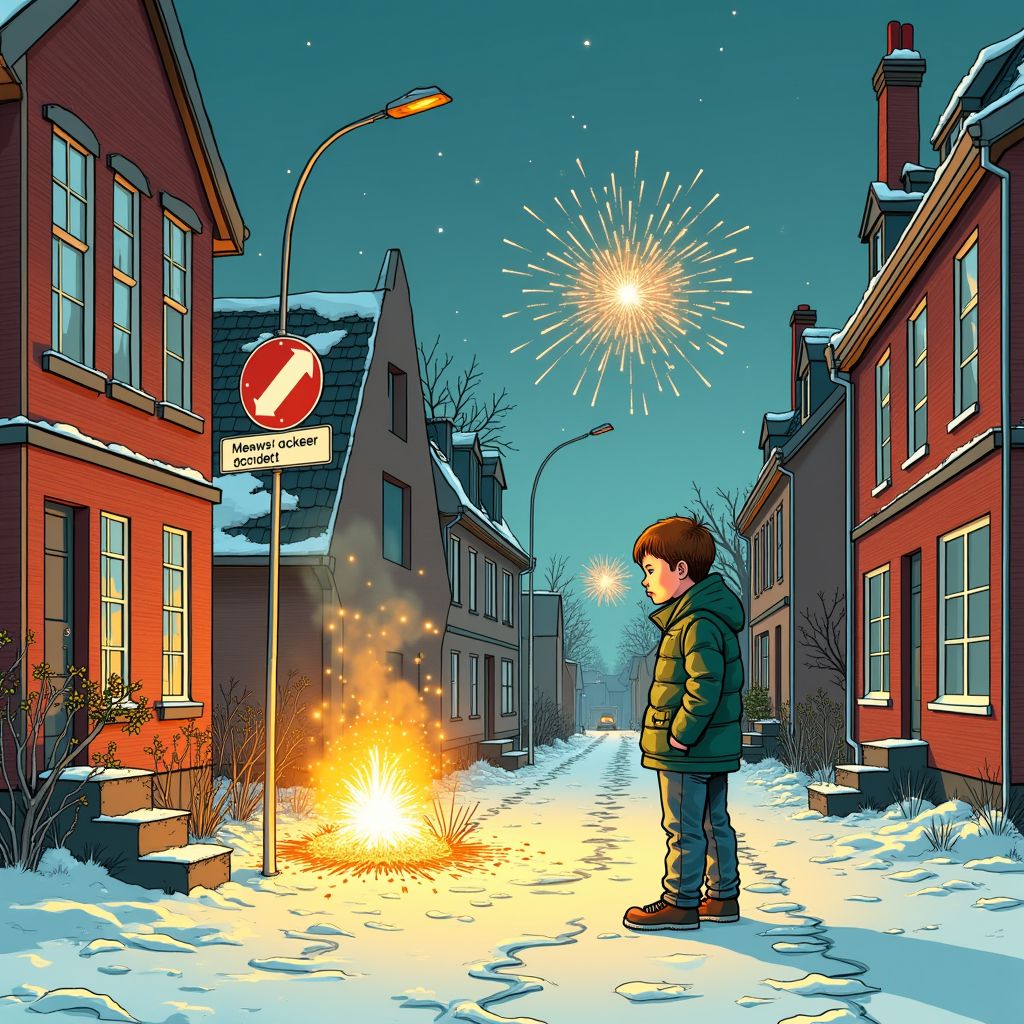 een 17-jarige jongen uit nijmegen overlijdt door dodelijk vuurwerkongeluk op nieuwjaarsnacht