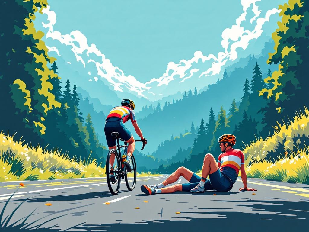 Sportiviteit in de Tour: Wanneer Rivalen Elkaar Respecteren
