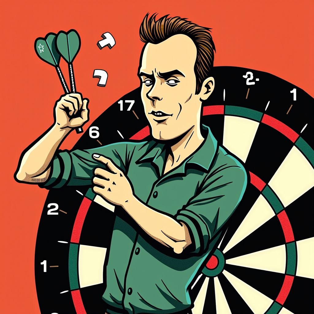 Van Gerwen mist cruciale Premier League wedstrijd door mysterieuze ziekte