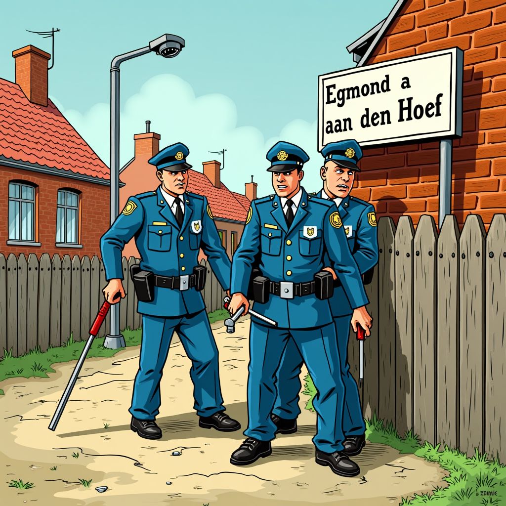 Camerabewaking helpt politie inbrekers op heterdaad te betrappen in Egmond aan den Hoef