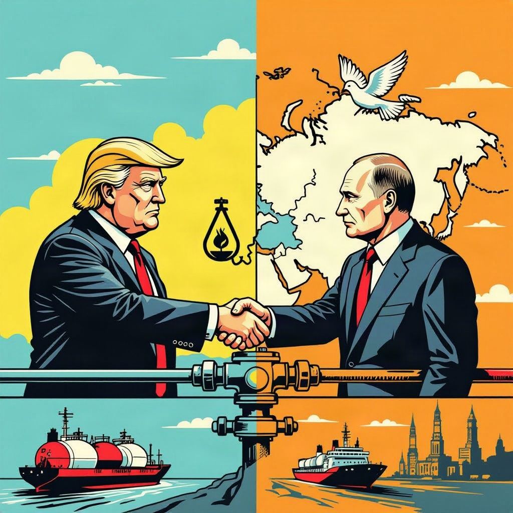 Amerikaanse dieseldeal met Rusland doorkruist een nabij staakt-het-vuren in Oekraïne.