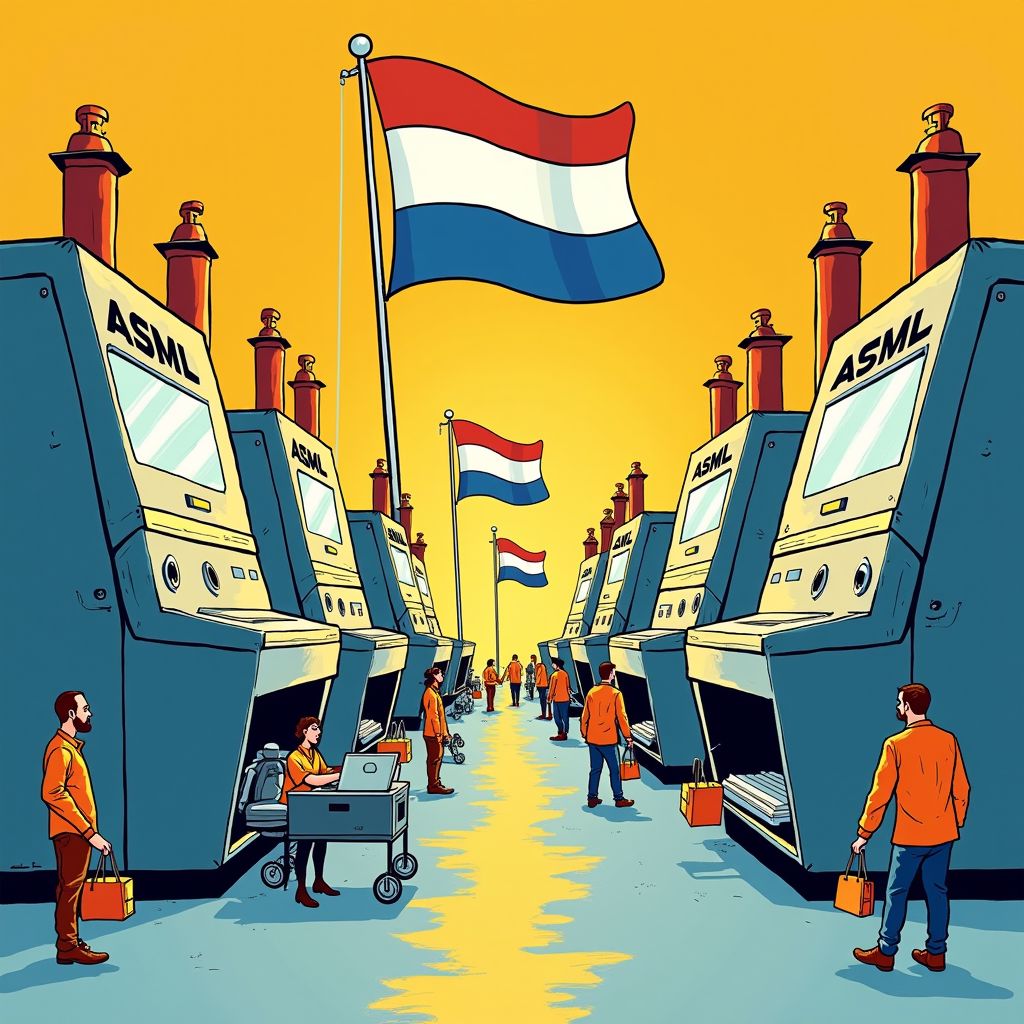 China koopt 15 procent minder Nederlandse producten door chipmachine-crisis