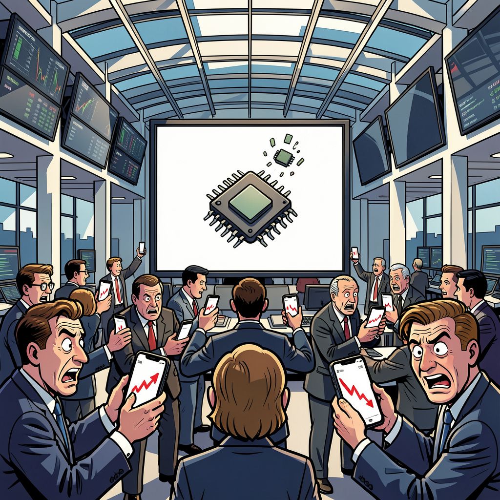 De beurs van Amsterdam duikt omlaag door grote twijfels over het rendement van kunstmatige intelligentie.