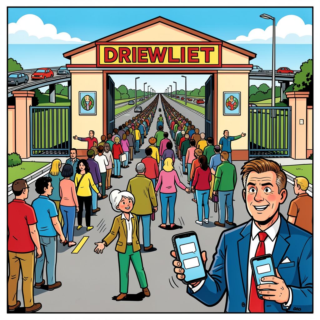 Pretpark Drievliet sluit de deuren vanwege te veel bezoekers