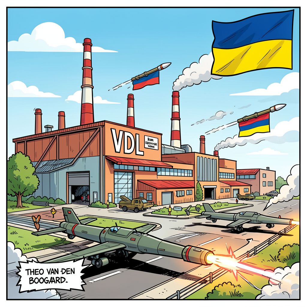 Nederland wordt doelwit van Rusland door droneproductie voor Oekraïne in VDL-fabriek