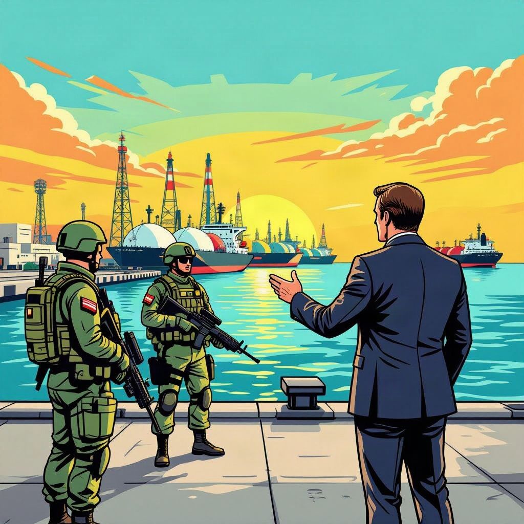 Frankrijk stuurt militairen naar de Rode Zee om een cruciale Saudische oliehaven te beschermen.